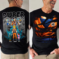 Personalized Super Dad T-Shirt Custom Family Design Gift for Dad Cotton Apparel GradoCreations