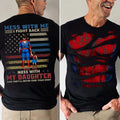 Personalized Superhero Dad Shirt Custom Name Gift for Father's Day Cotton Apparel GradoCreations