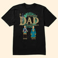 Personalized Legend of Dad T-Shirt Gift for Father's Day Cotton Apparel GradoCreations