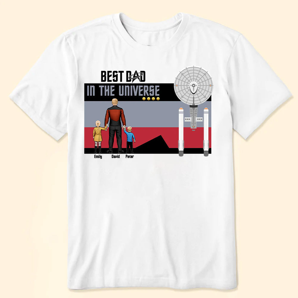 Personalized Dad T-Shirt My Dad Is The Best Gift Idea | Father's Day