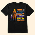 Custom Super Saiyan T-Shirt Gift for Dad | Father's Day Apparel Cotton Apparel GradoCreations