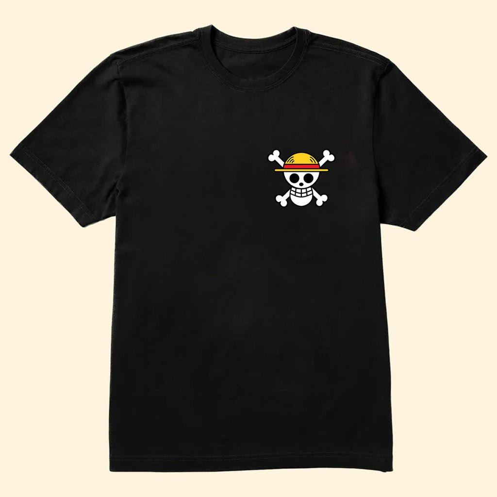 Personalized Straw Hat Crew Captain Shirt Gift for Dad Cotton Apparel GradoCreations