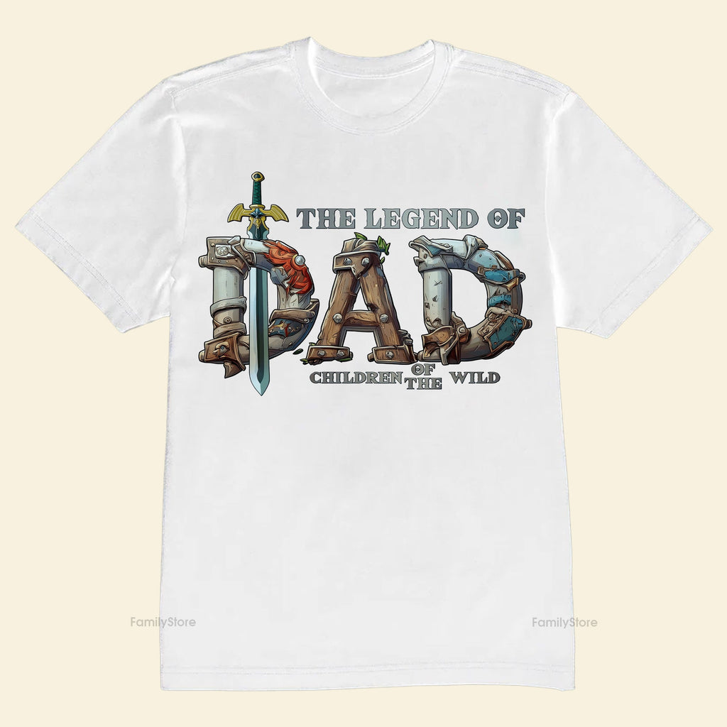 Personalized Dad Fantasy Adventure Shirt Unique Gift for Father's Day