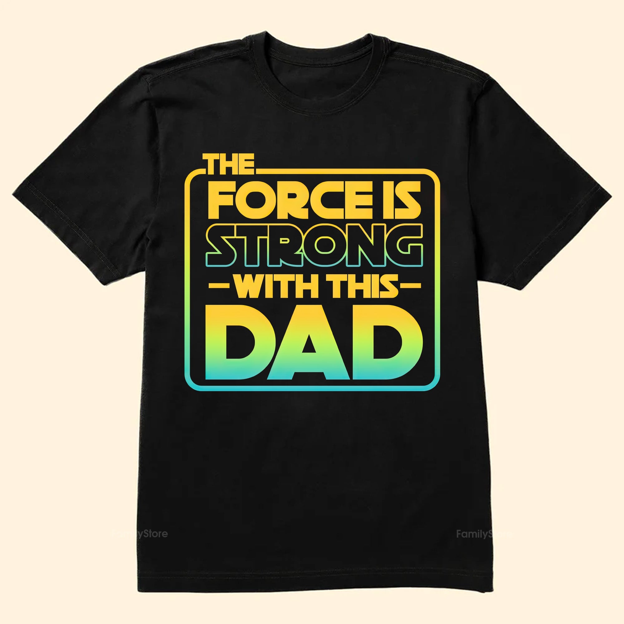 Personalized Star Wars Dad Shirt Gift for Father's Day