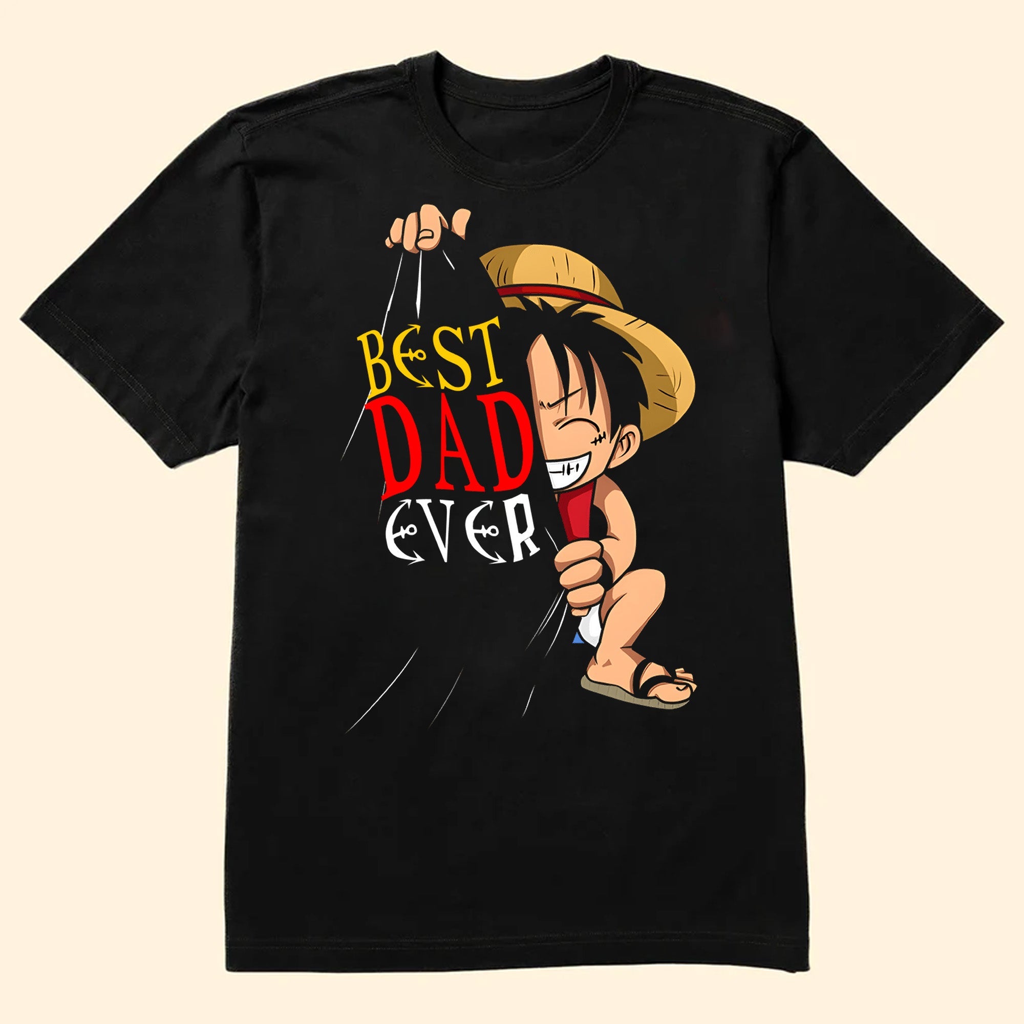 Personalized Pirate Dad Shirt Best Dad Ever Gift for Father's Day Cotton Apparel GradoCreations