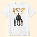 Personalized Superhero T-Shirt Gift for Dad | Father's Day Cotton Apparel GradoCreations