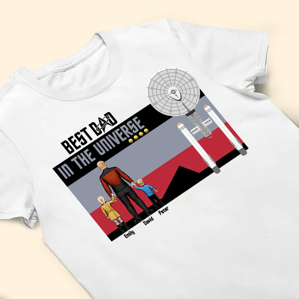 Personalized Dad T-Shirt My Dad Is The Best Gift Idea | Father's Day