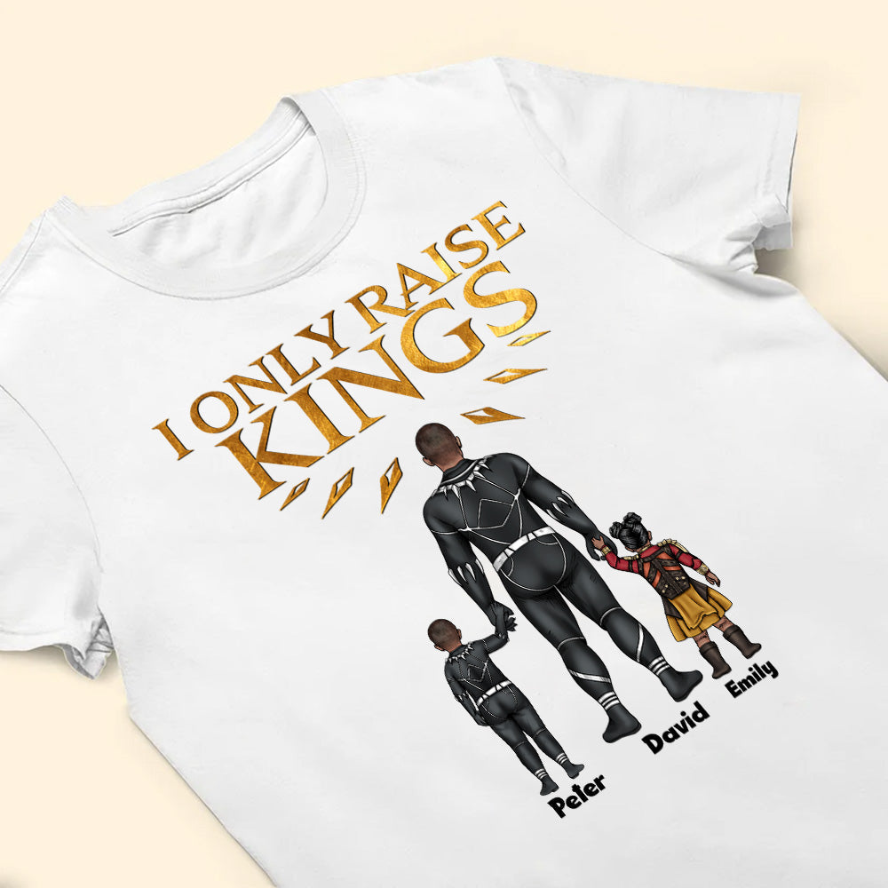 Personalized Superhero T-Shirt Gift for Dad | Father's Day Cotton Apparel GradoCreations