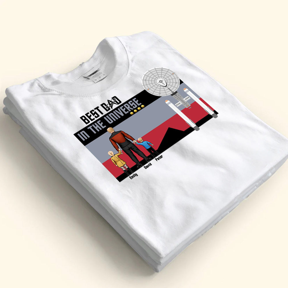 Personalized Dad T-Shirt My Dad Is The Best Gift Idea | Father's Day