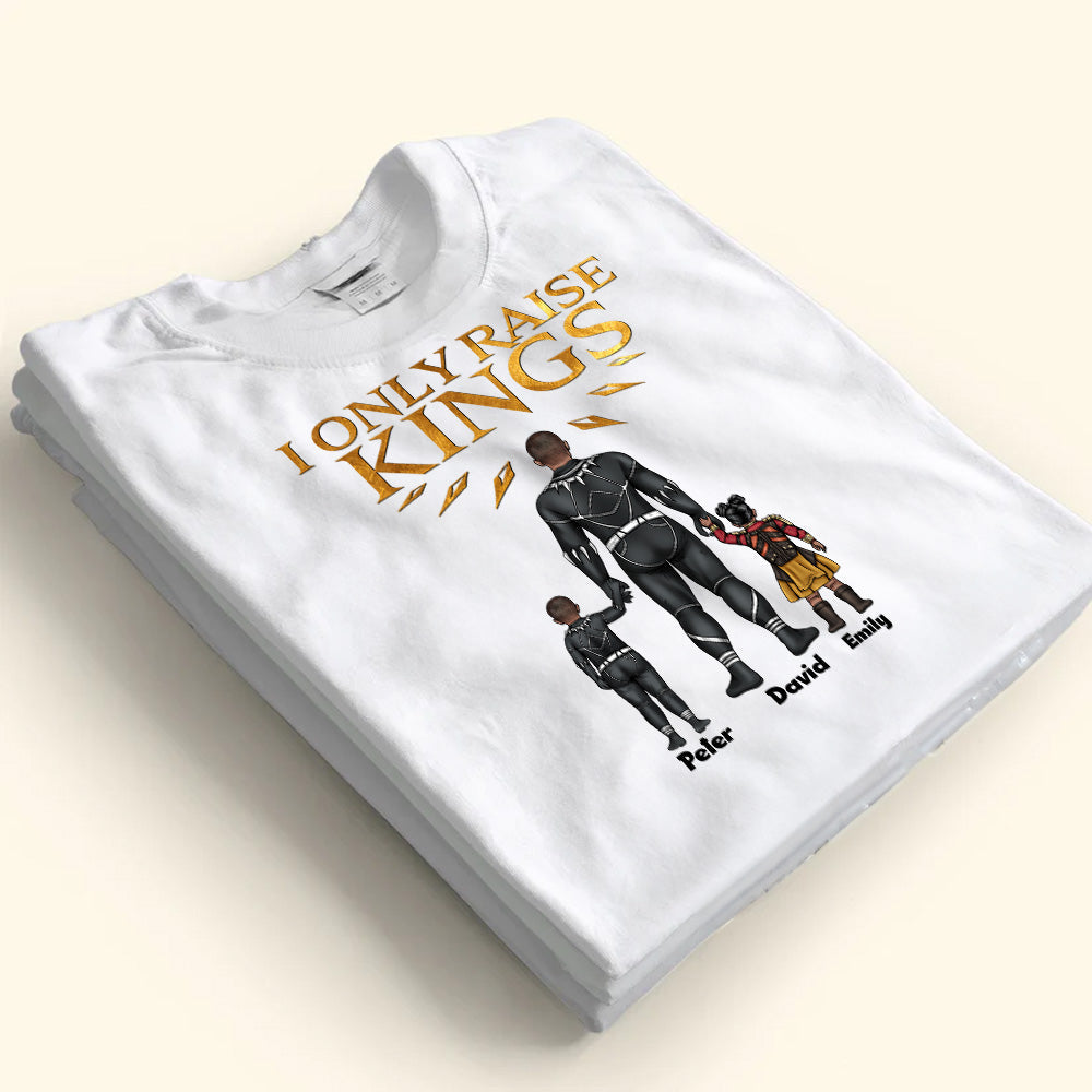 Personalized Superhero T-Shirt Gift for Dad | Father's Day Cotton Apparel GradoCreations