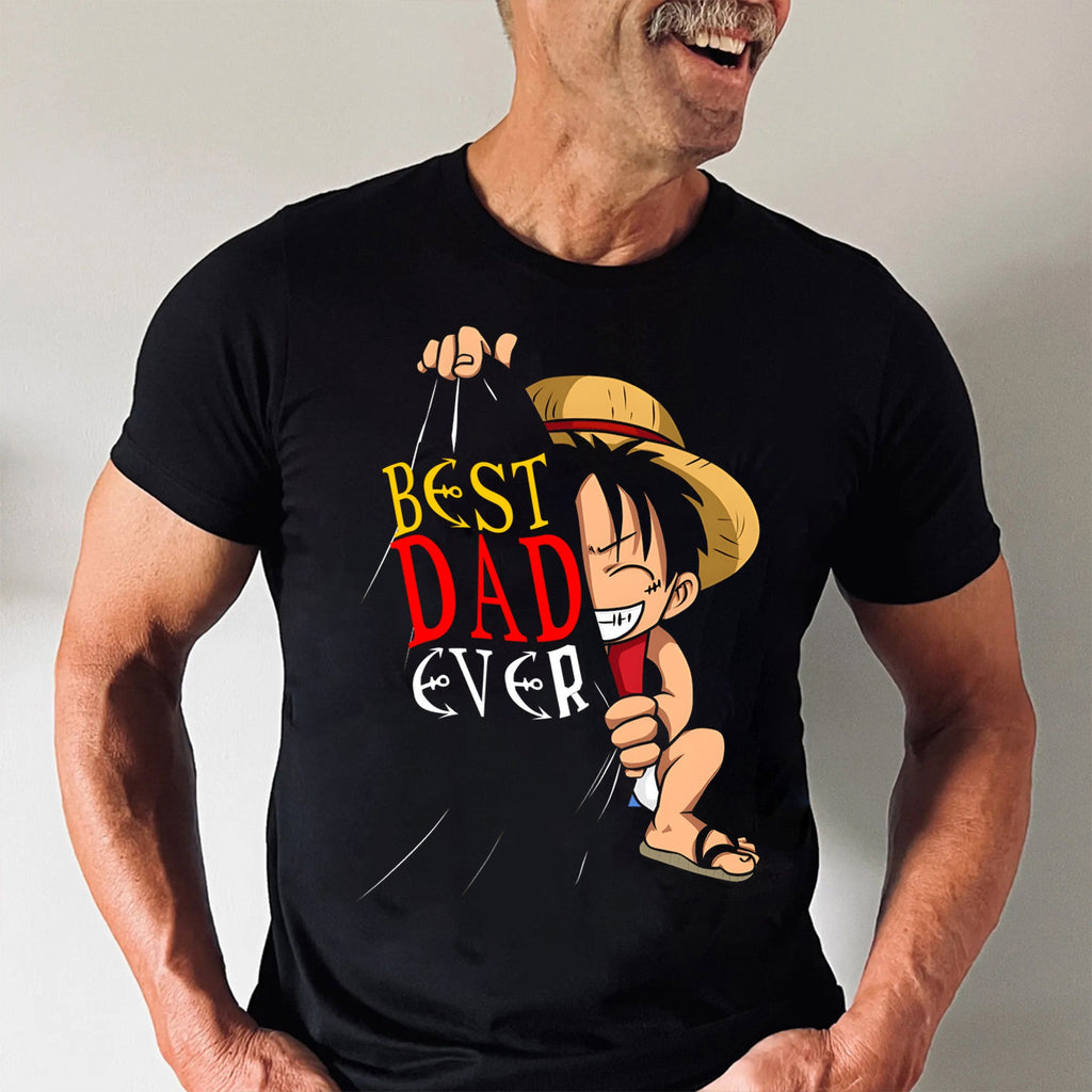 Personalized Pirate Dad Shirt Best Dad Ever Gift for Father's Day Cotton Apparel GradoCreations