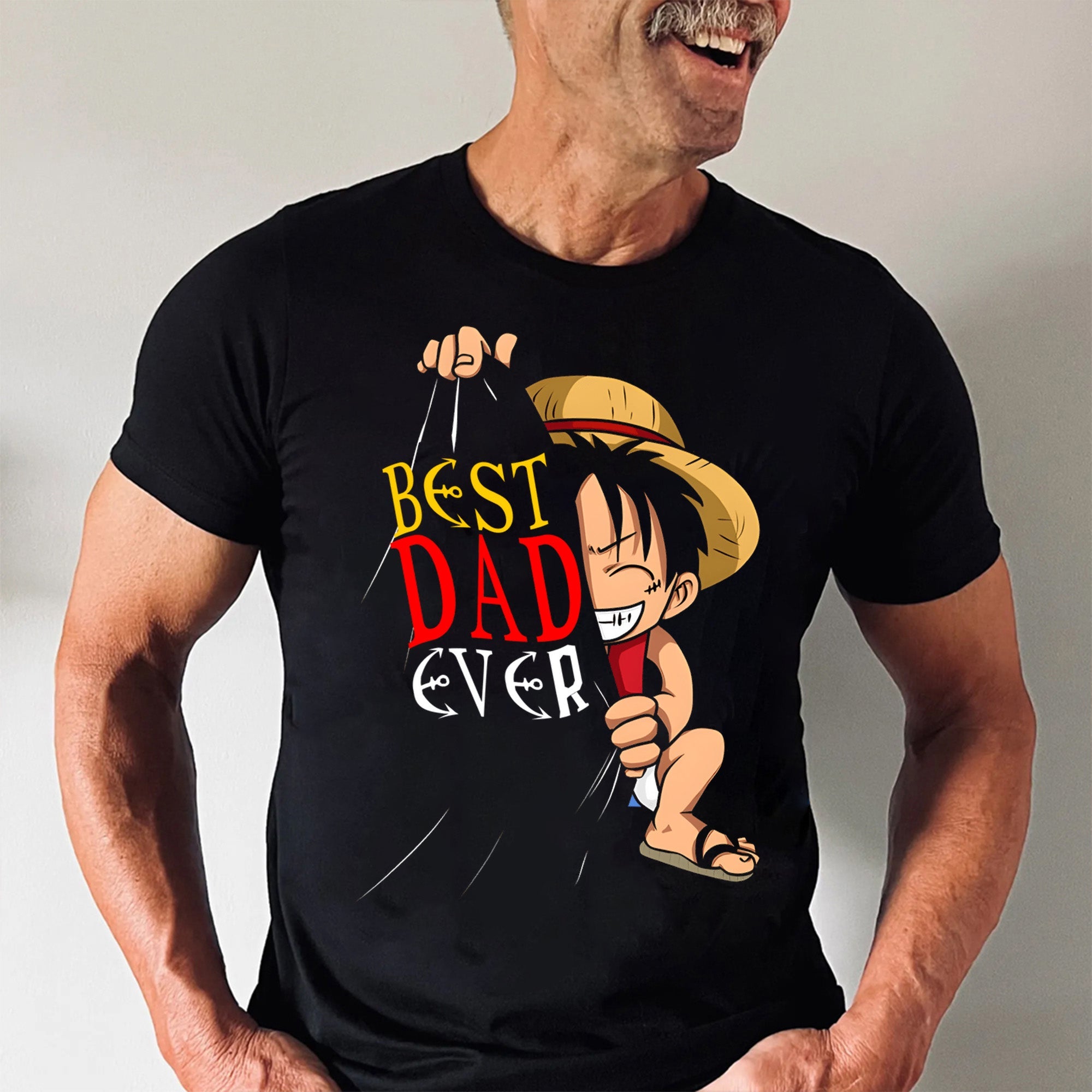 Personalized Pirate Dad Shirt Best Dad Ever Gift for Father's Day Cotton Apparel GradoCreations