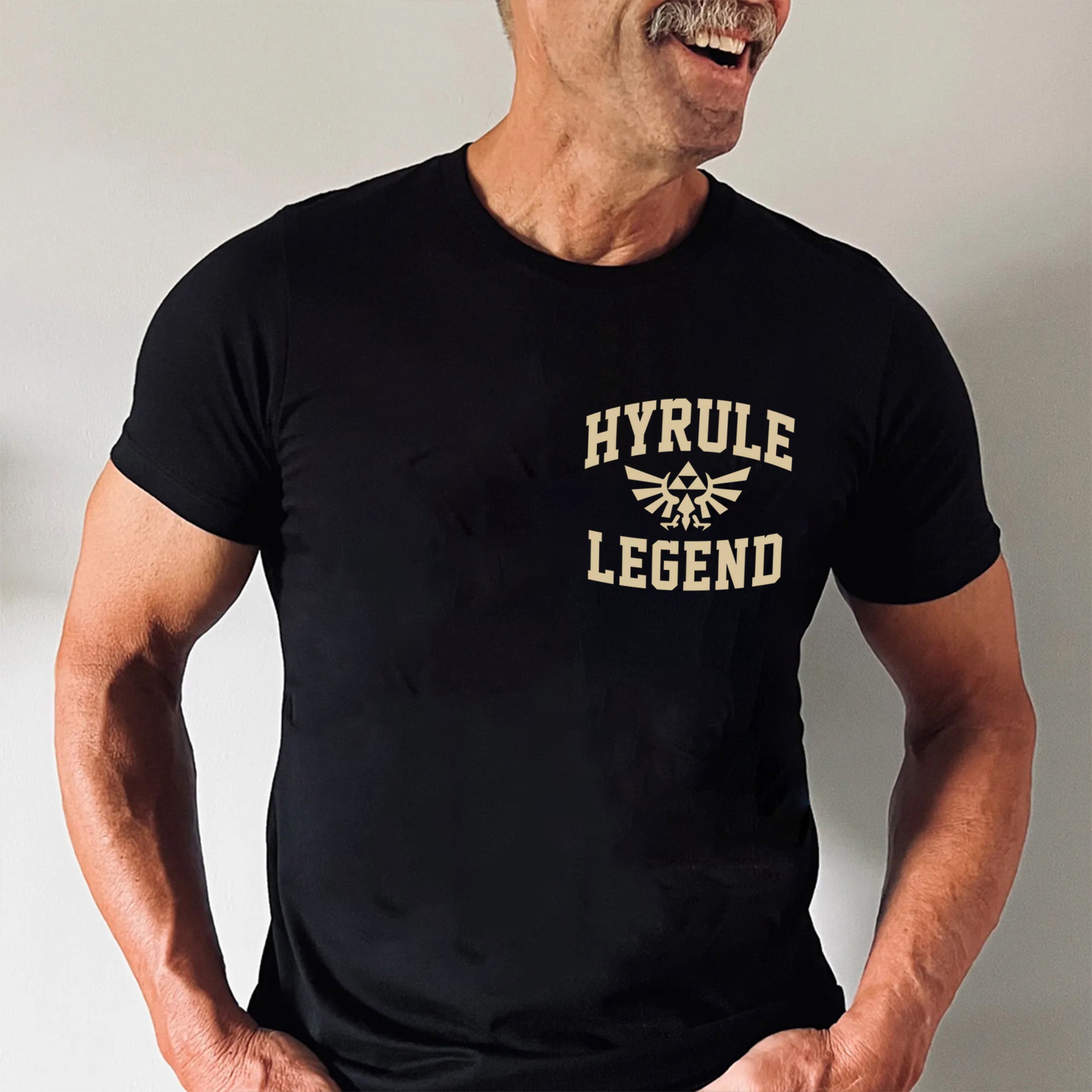 Personalized Legend Zelda Shirt Gift for Dad or Husband Cotton Apparel GradoCreations