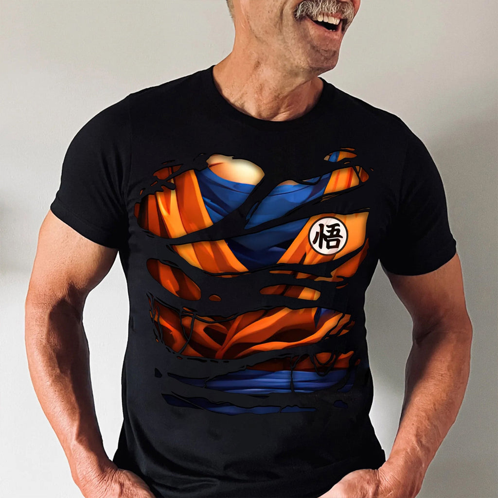 Personalized Super Dad T-Shirt Custom Family Design Gift for Dad Cotton Apparel GradoCreations