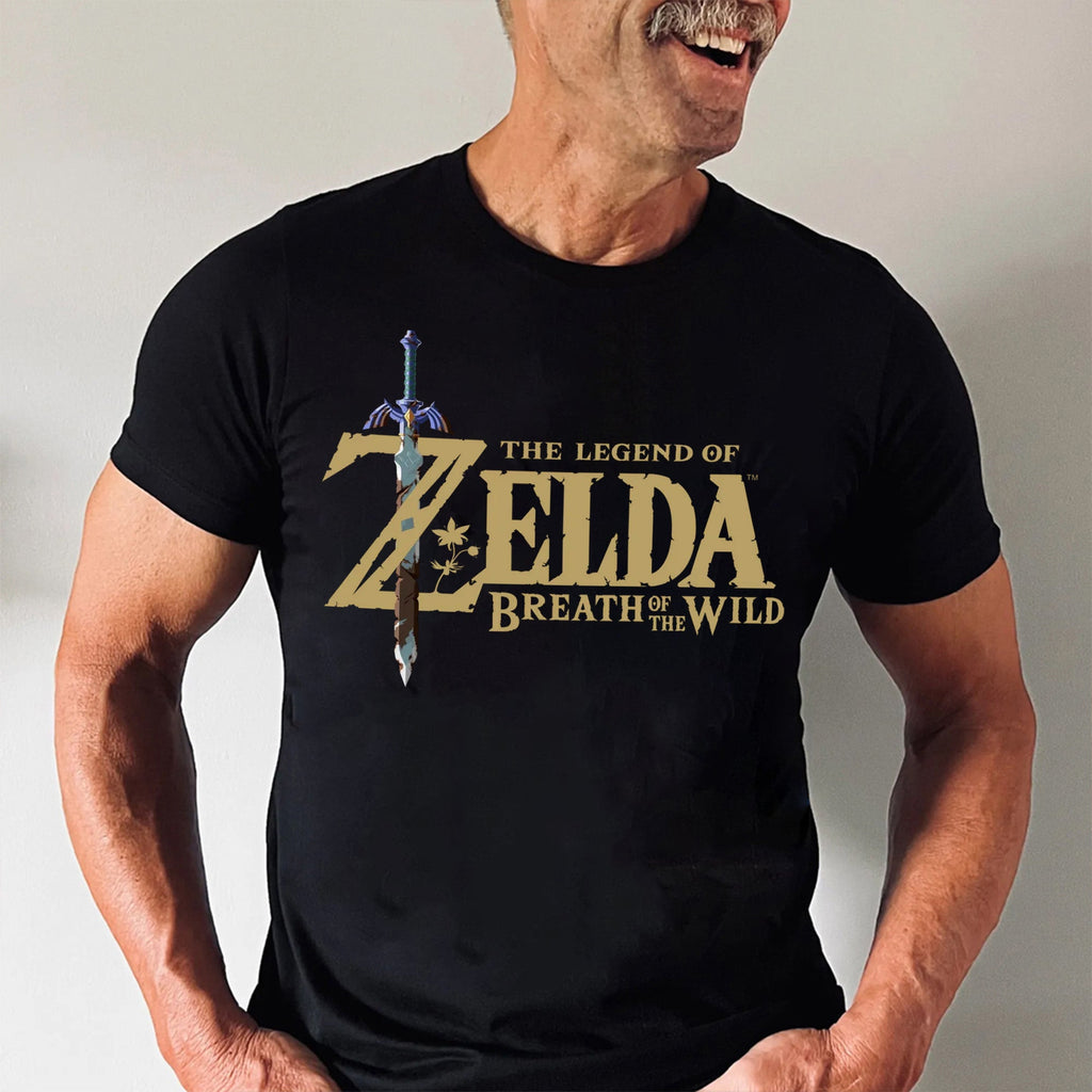 Personalized Legend of Zelda Dad Shirt Gift for Father's Day Cotton Apparel GradoCreations