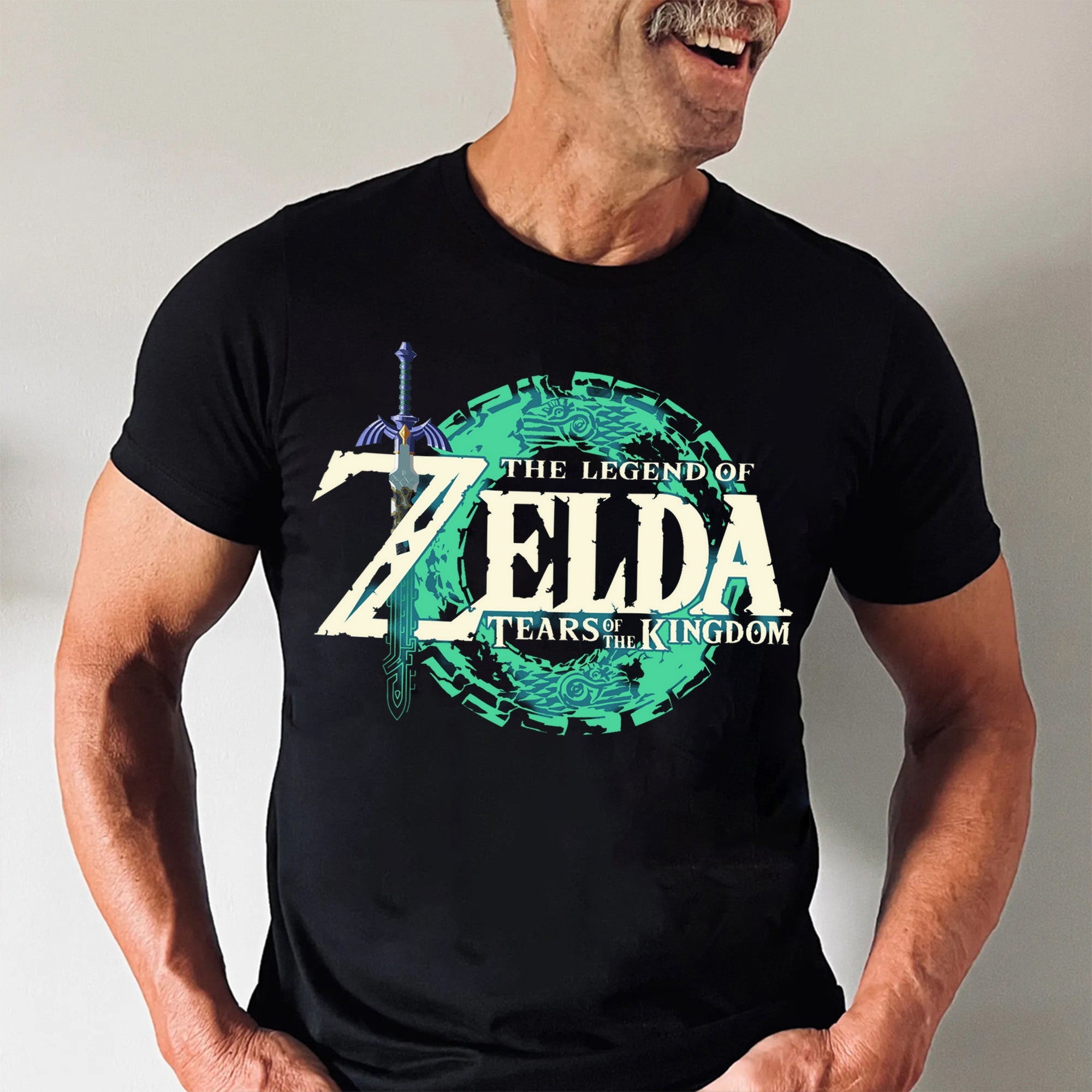 Personalized Legend Zelda Dad Shirt Custom Name Gift for Father's Day Cotton Apparel GradoCreations