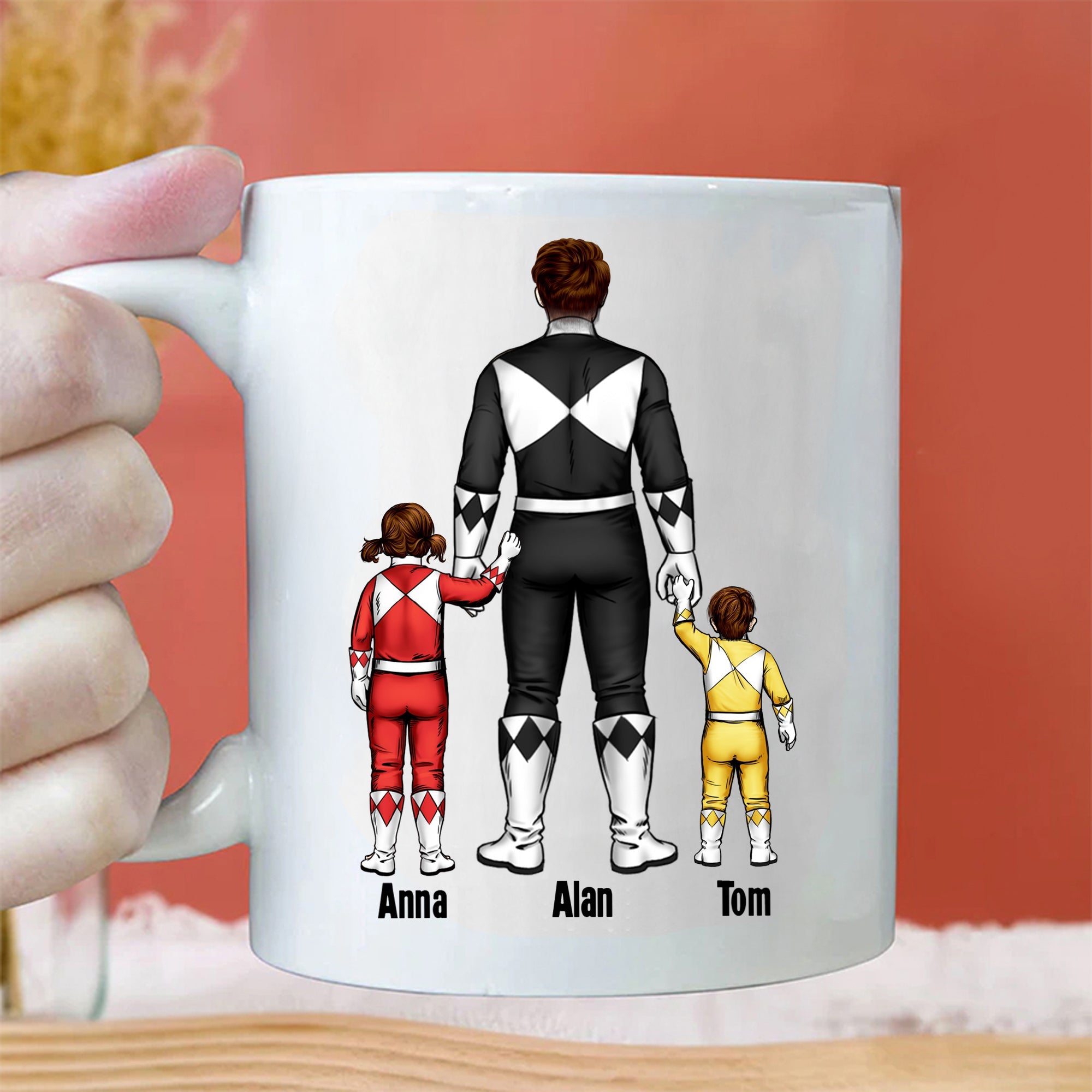Personalized Dad Mug Thank You for Morphin with Us Gift