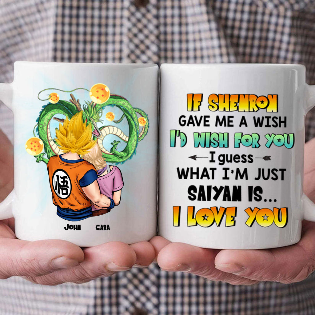 Personalized Ceramic Mug with Cartoon Couple Design | Unique Gift for Couples | Love You