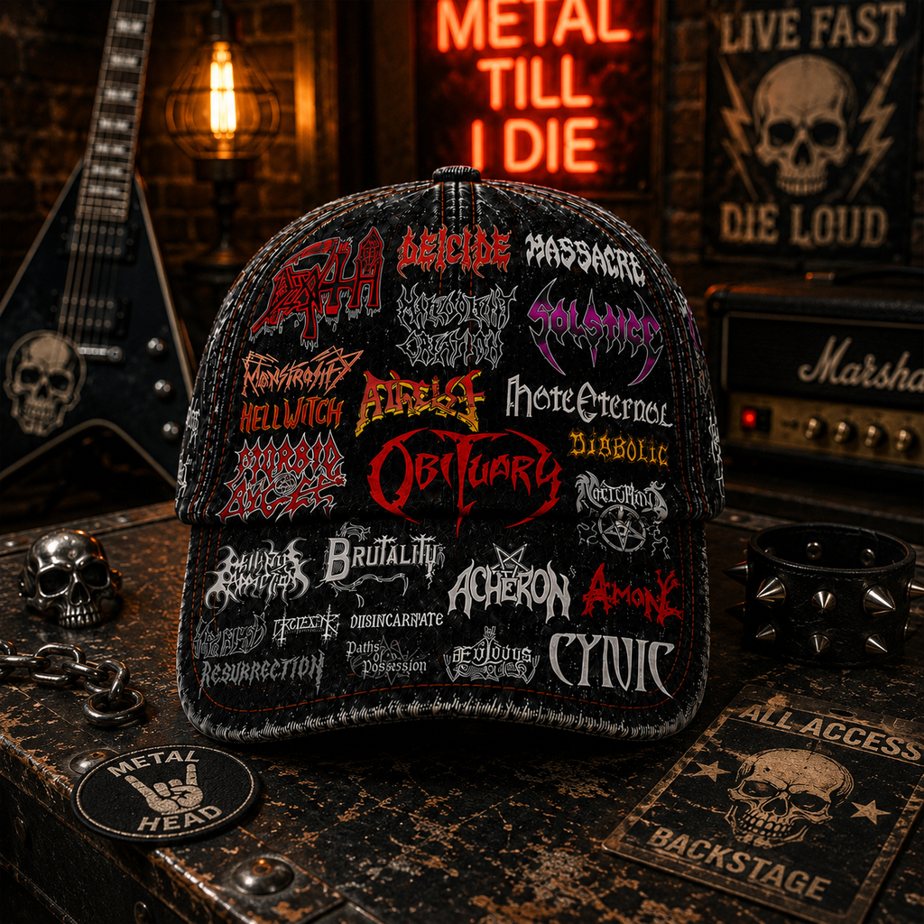 Custom Classic Cap for Rock Lovers | Legends Edition Hat GradoCreations