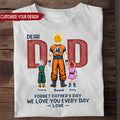 Personalized Love You Everyday T-Shirt Gift for Dad | Custom Family Design Cotton Apparel GradoCreations