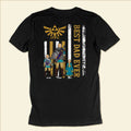 Personalized Best Dad Ever Zelda T-Shirt for Father's Day Gift Cotton Apparel GradoCreations