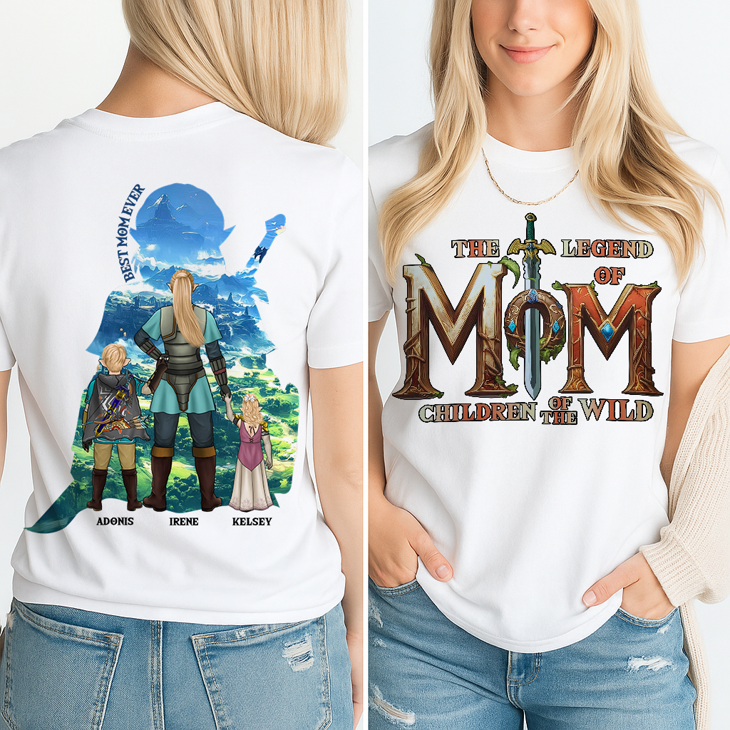 Personalized Adventure Shirt for Mom - Customizable Gift Idea