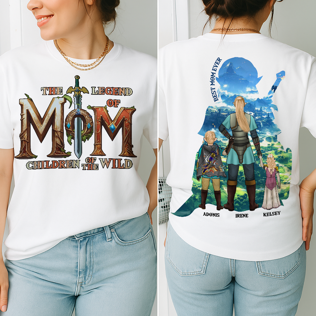 Personalized Adventure Shirt for Mom - Customizable Gift Idea