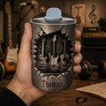 Personalized 10oz Stainless Steel Tumbler Custom Name Music Gift for Him 10oz tumbler GradoCreations