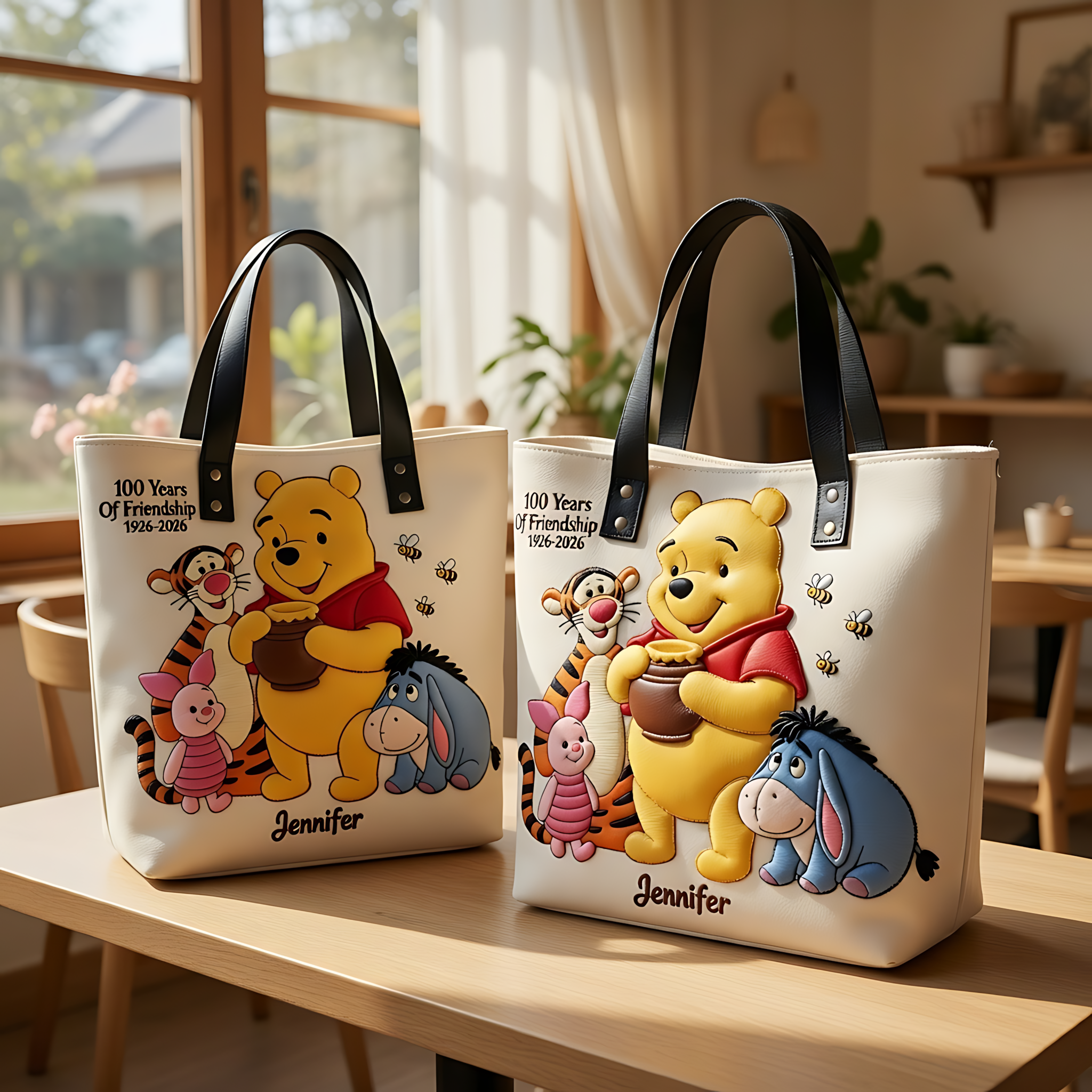 Personalized Honey Bear Tote Bag Gift for Movie Fans