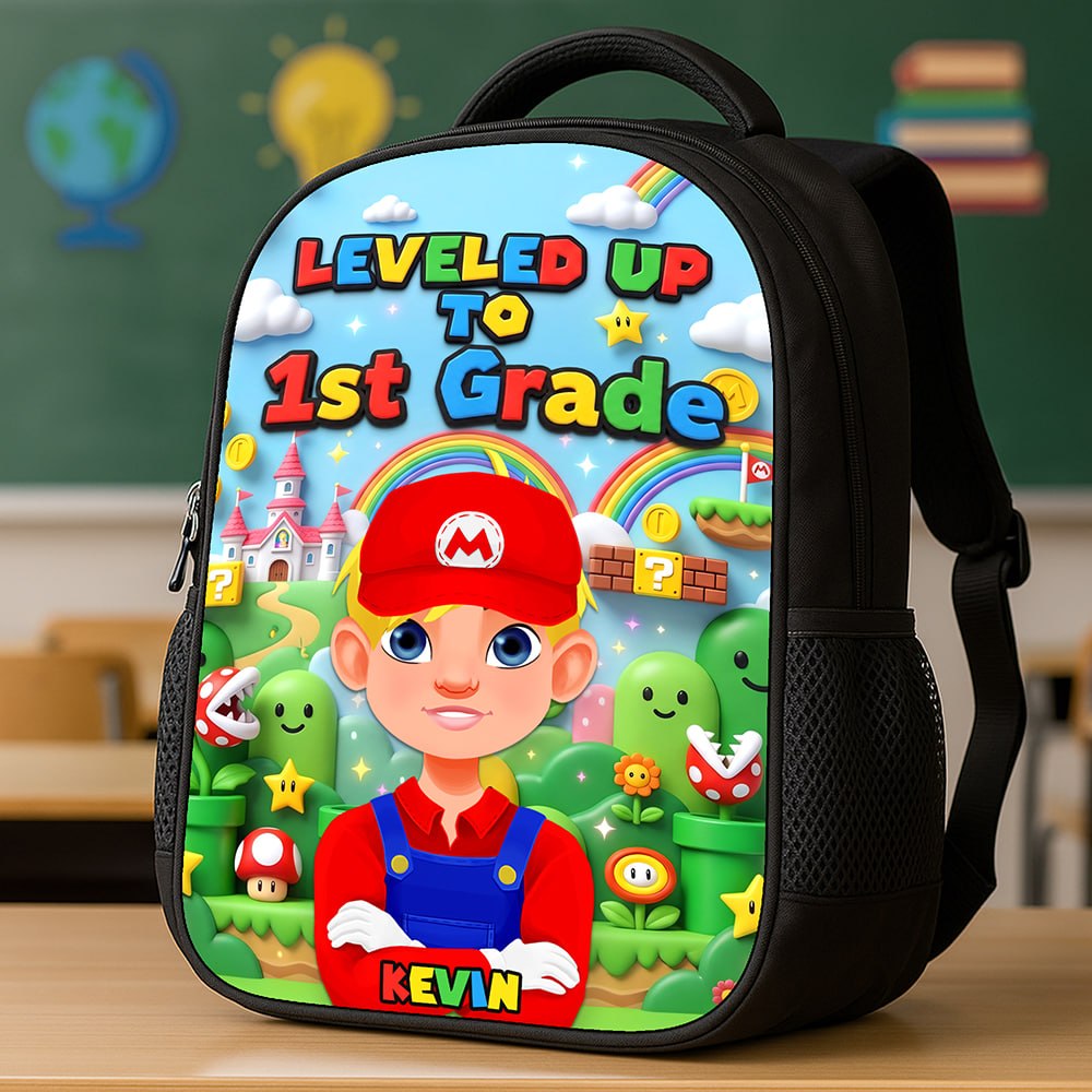 Personalized Cartoon Themed Backpack Set for Kids | Back to School Gift School Backpack GradoCreations