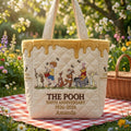 Personalized Quilted Tote Bag 100th Anniversary Gift for Movie Fans Quilted Tote Bag GradoCreations