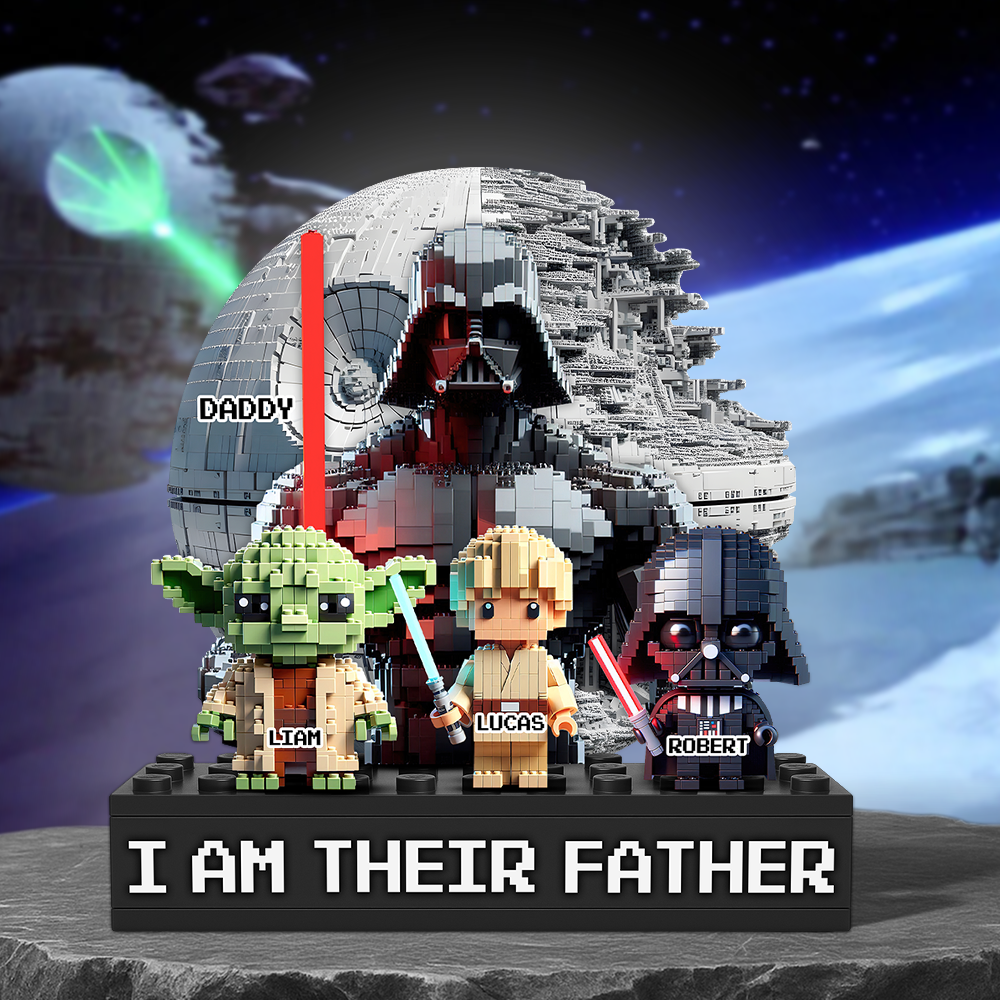 Personalized Acrylic Plaque I Am Their Father Gift for Dad Acrylic Plaque GradoCreations