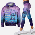 Personalized Hoodie and Leggings Set for Stitch Lovers Gift for Her