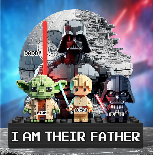 Personalized Acrylic Plaque I Am Their Father Gift for Dad Acrylic Plaque GradoCreations
