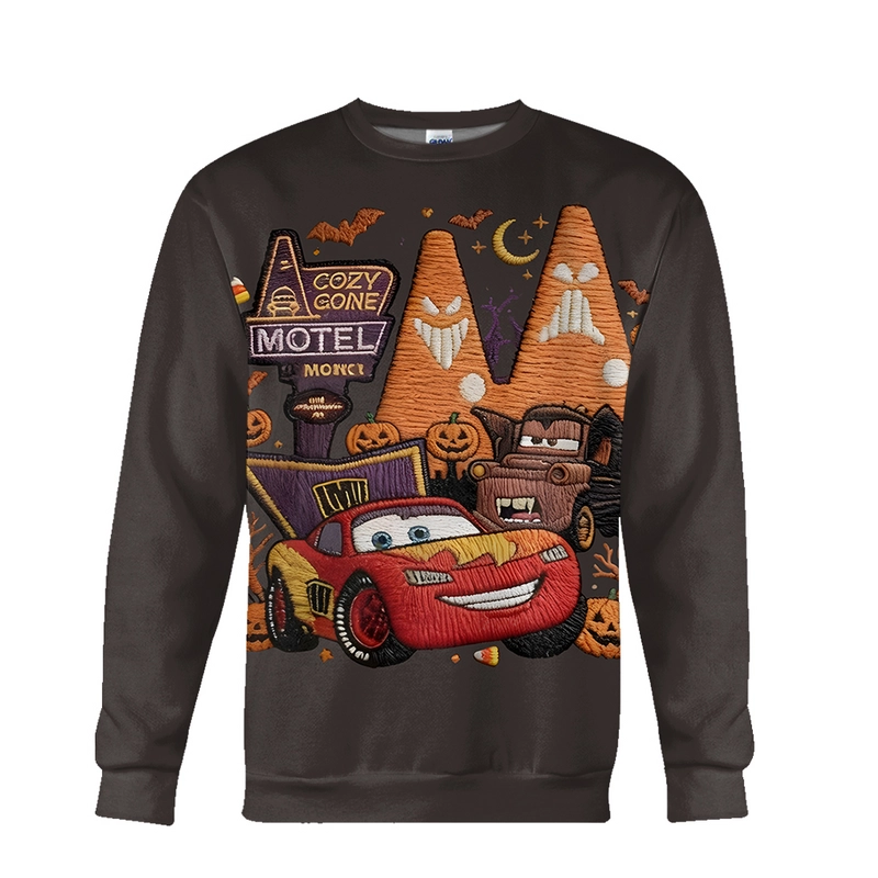 Personalized Spooky Halloween All Over Shirt for Kids - Fun Gift Idea AOP Shirt GradoCreations