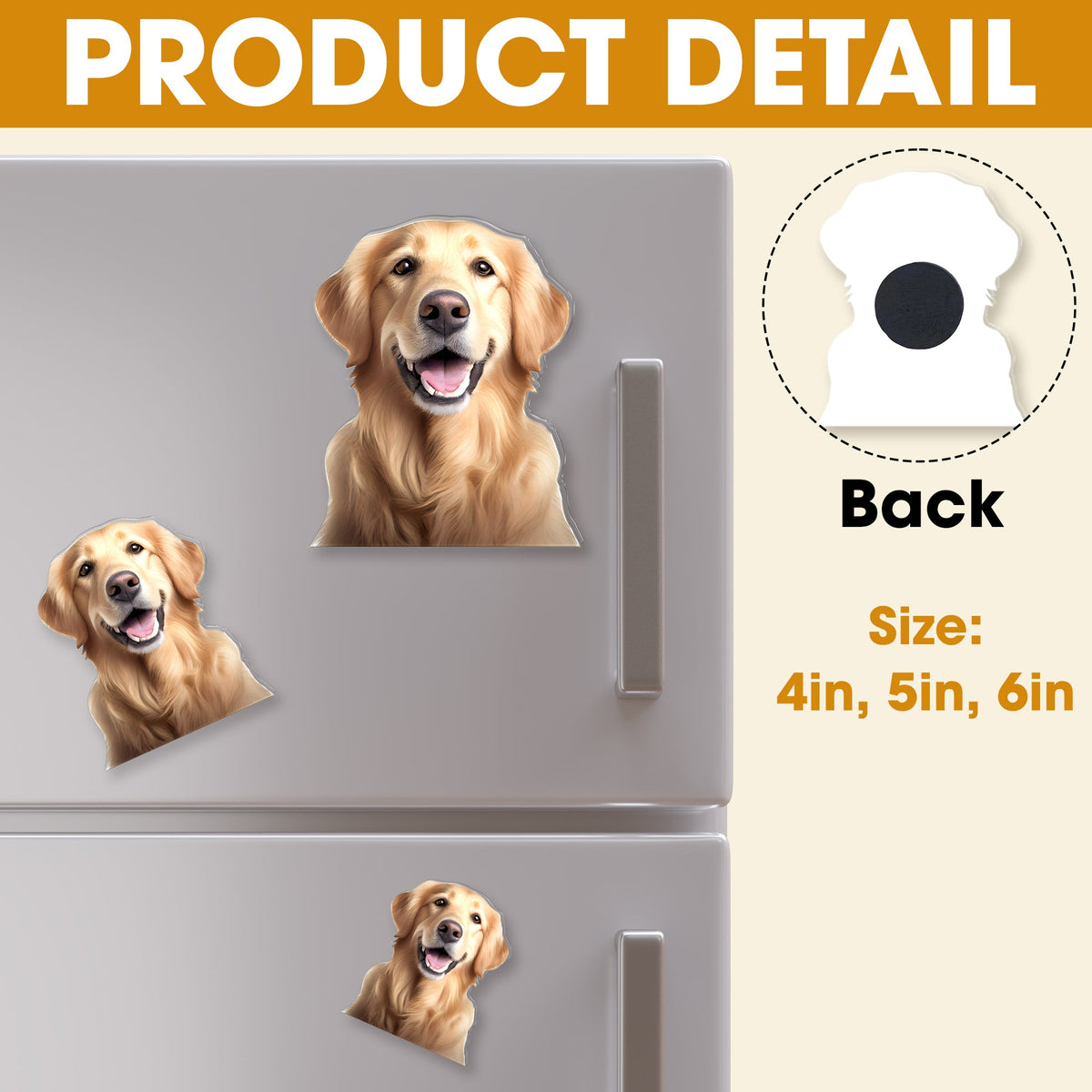 Personalized Funny Horror Food Acrylic Fridge Magnet Gift for Family Fridge Magnet GradoCreations