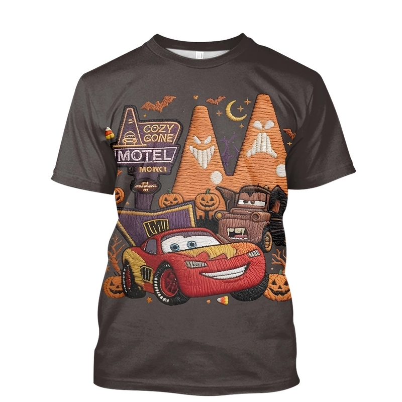 Personalized Spooky Halloween All Over Shirt for Kids - Fun Gift Idea AOP Shirt GradoCreations