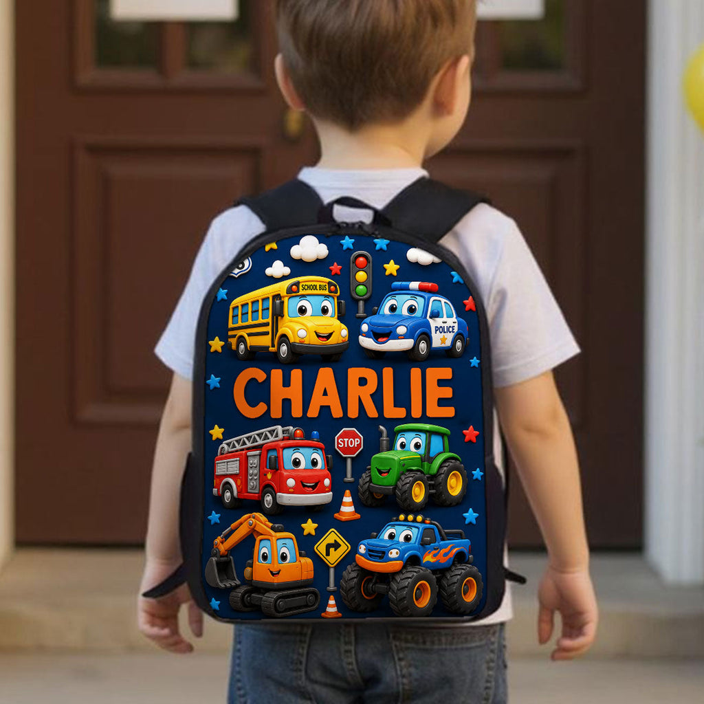 Personalized Animal Backpack Set for Kids - Custom Name School Gear