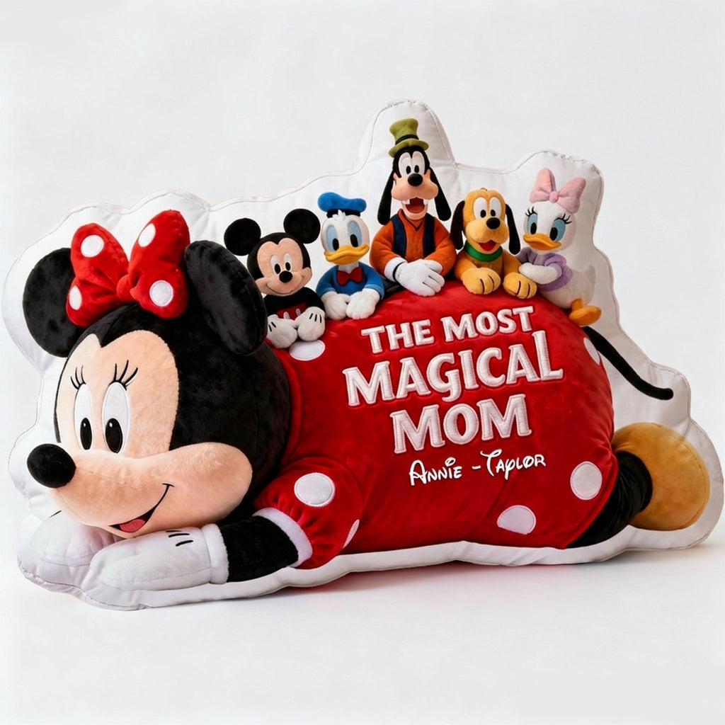 Personalized Magical Mom Custom Shaped Pillow Gift for Mom
