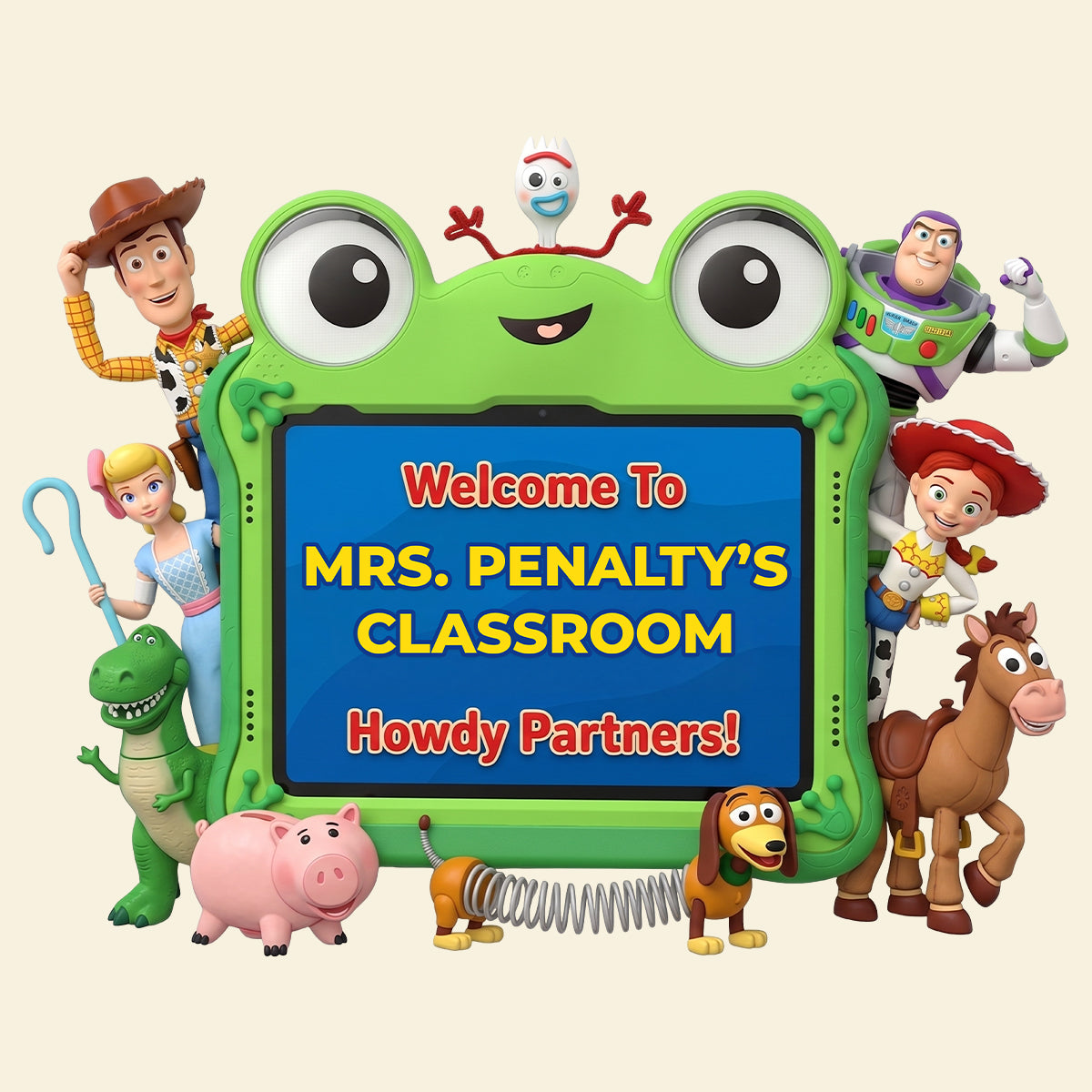 Personalized Custom Shaped Wood Sign for Kids | Back to School Gift