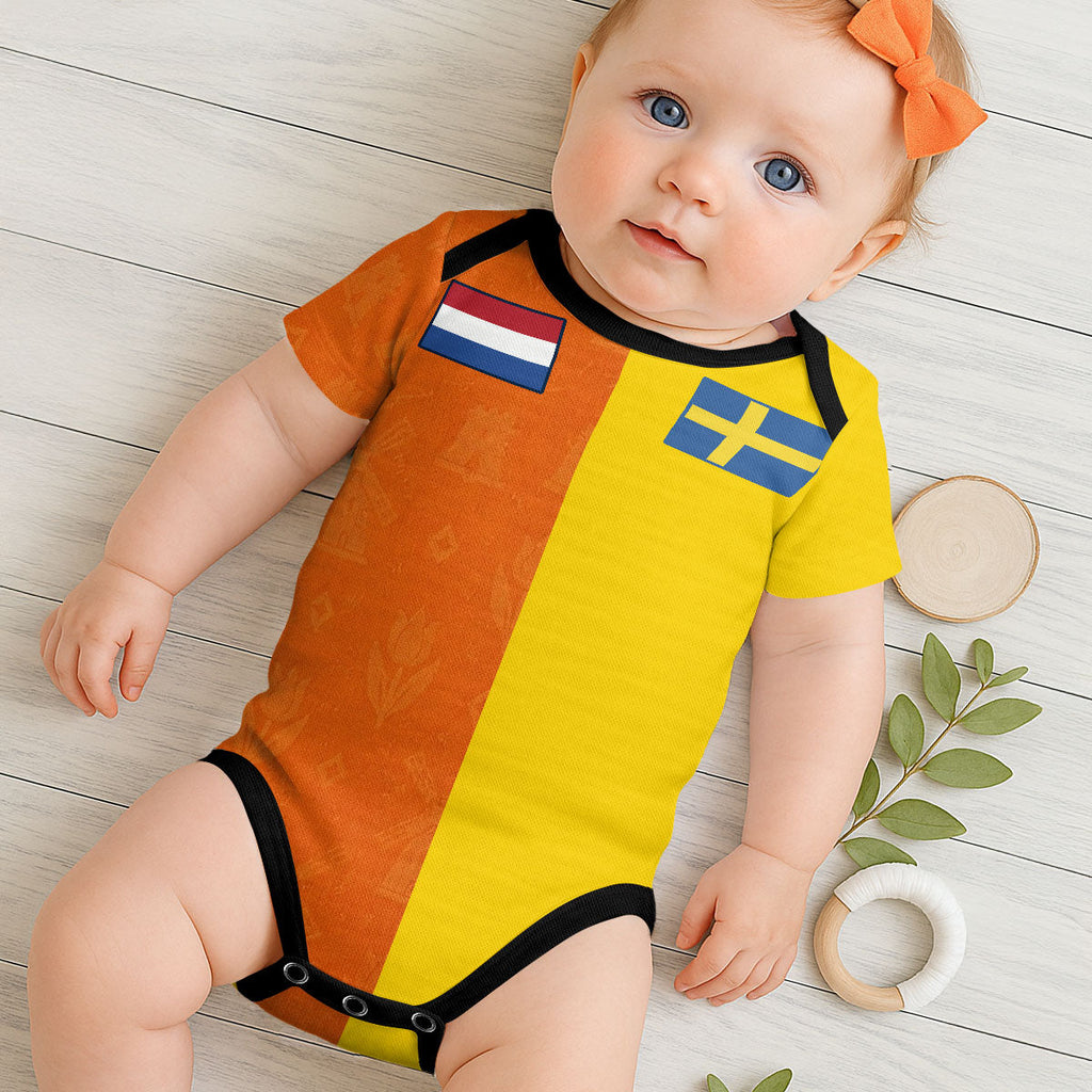 Personalized Baby Jersey Bodysuit Custom Name Number Gift for Baby
