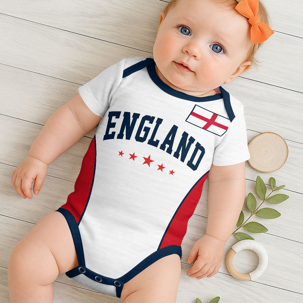 Personalized Baby Jersey Bodysuit Soccer Gift for New Parents