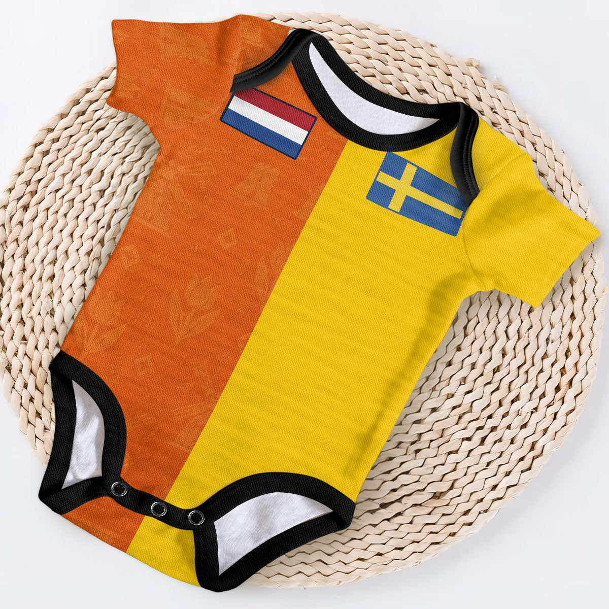 Personalized Baby Jersey Bodysuit Custom Name Number Gift for Baby