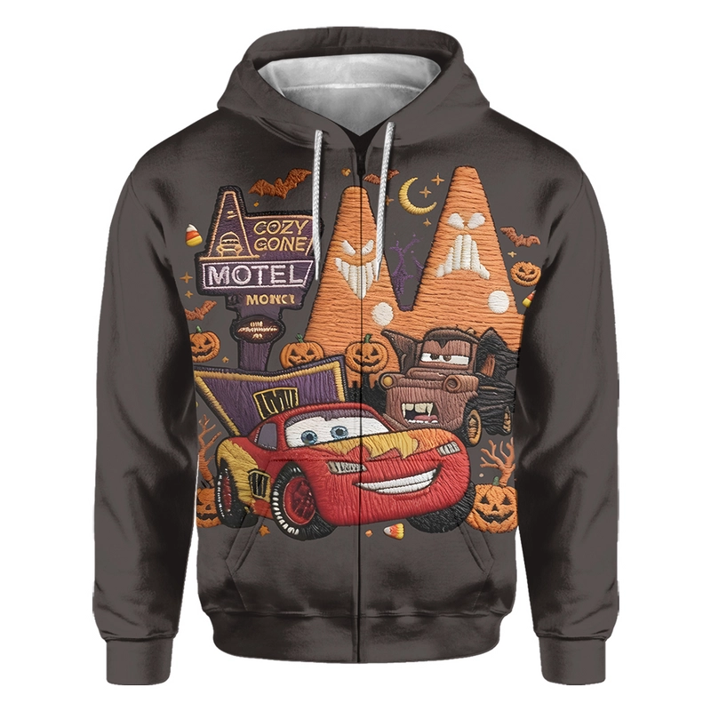 Personalized Spooky Halloween All Over Shirt for Kids - Fun Gift Idea AOP Shirt GradoCreations